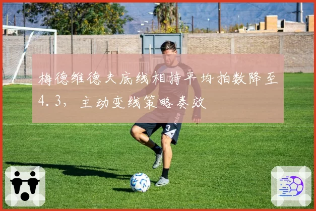 梅德维德夫底线相持平均拍数降至4.3，主动变线策略奏效